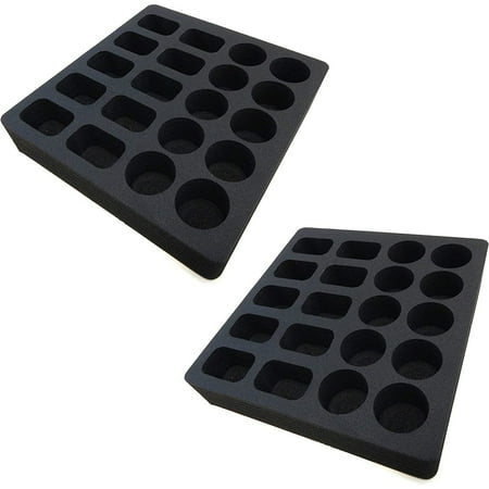 Omsix 2 Omsix and Body Spray Stand Organizers Tray Washable Waterproof Insert for Home Bathroom Bedroom Office 11.75 x 12.3 x 2 Inches 20 Slots Black 2pc Pair Set
Omsix 2 Omsix and Body Spray Stand Organizers Tray Washable Waterproof Insert for Home Bathroom Bedroom Office 11.75 x 12.3 x 2 Inches 20 Slots Black 2pc Pair Set