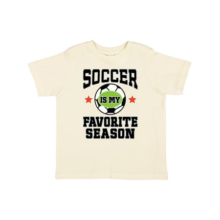 Inktastic Soccer is My Favorite Season Boys or Girls Toddler T-Shirt
Inktastic Soccer is My Favorite Season Boys or Girls Toddler T-Shirt