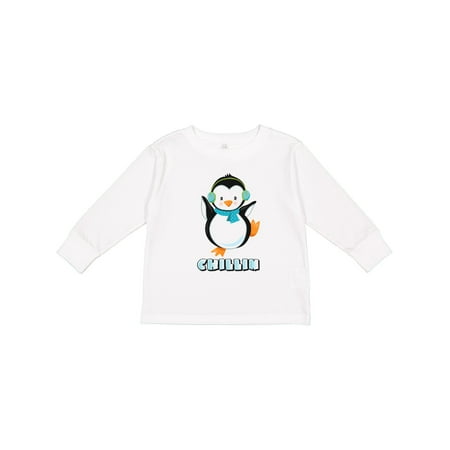 Inktastic Chillin Penguin Gift Toddler Boy or Toddler Girl Long Sleeve T-Shirt
Inktastic Chillin Penguin Gift Toddler Boy or Toddler Girl Long Sleeve T-Shirt