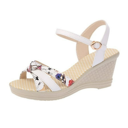 Stamzod Summer Sandals for Women 2023 Thick-bottomed Fish-mouth One-line Sandals With Wedge Heels Clearance
Stamzod Summer Sandals for Women 2023 Thick-bottomed Fish-mouth One-line Sandals With Wedge Heels Clearance