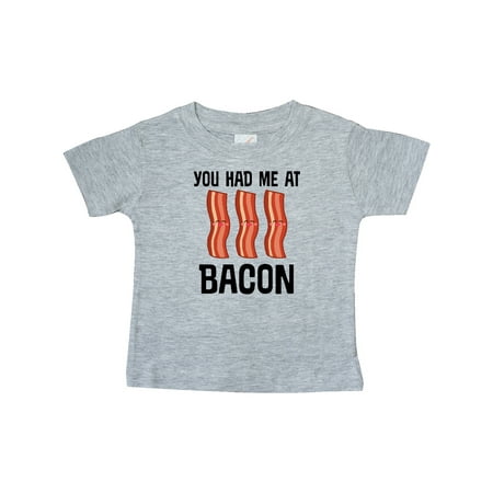 Inktastic You Had Me At Bacon Funny Bacon Lover Gift Gift Baby Boy or Baby Girl T-Shirt
Inktastic You Had Me At Bacon Funny Bacon Lover Gift Gift Baby Boy or Baby Girl T-Shirt