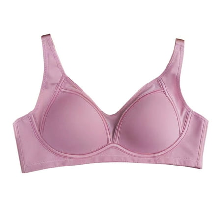 Entyinea Womens Bras Non Padded Wireless Plus Size High Impact Sports Bra Rose Gold 42
Entyinea Womens Bras Non Padded Wireless Plus Size High Impact Sports Bra Rose Gold 42