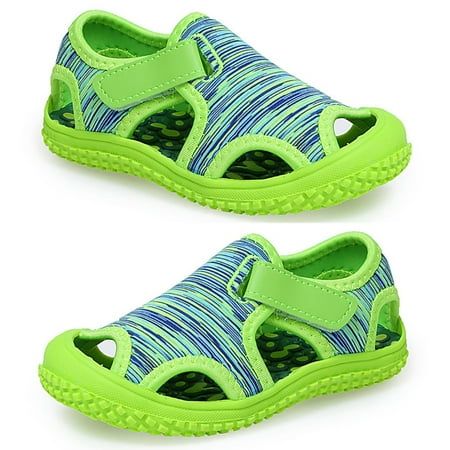huanledash Kids Summer Camouflage Non-Slip Soft Soled Flat Shoes Closed Toe Beach Sandals
huanledash Kids Summer Camouflage Non-Slip Soft Soled Flat Shoes Closed Toe Beach Sandals