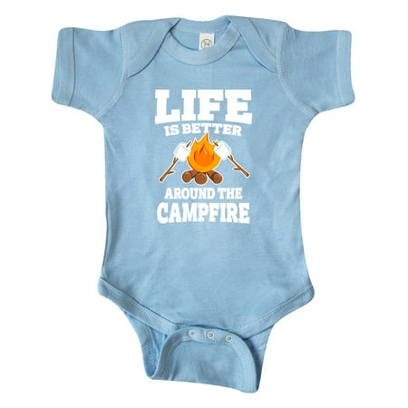 Inktastic Life is Better Around The Campfire Gift Baby Boy or Baby Girl Bodysuit
Inktastic Life is Better Around The Campfire Gift Baby Boy or Baby Girl Bodysuit