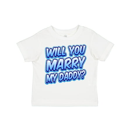 Inktastic Will You Marry My Daddy (blue) Gift Toddler Boy or Toddler Girl T-Shirt
Inktastic Will You Marry My Daddy (blue) Gift Toddler Boy or Toddler Girl T-Shirt