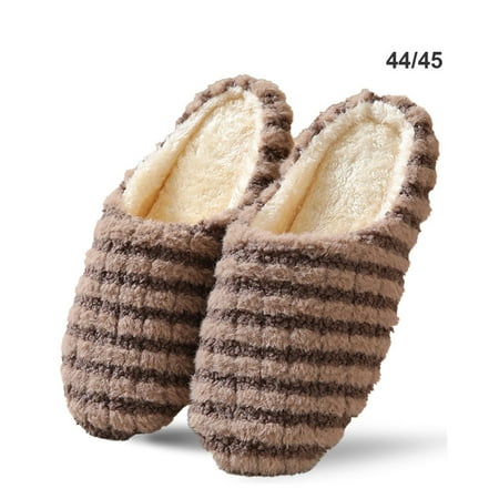 Women Cozy Cotton Slippers Slip On Warm House Shoes Indoor Comfy Warm Bedroom Stripe Slippers Home Slippers for Winter Size 5-12
Women Cozy Cotton Slippers Slip On Warm House Shoes Indoor Comfy Warm Bedroom Stripe Slippers Home Slippers for Winter Size 5-12