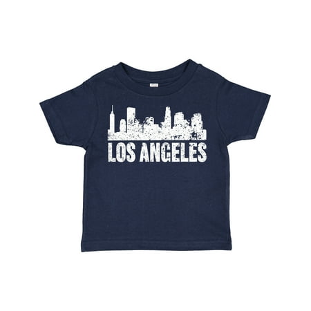 Inktastic Los Angeles Skyline Grunge Gift Toddler Boy or Toddler Girl T-Shirt