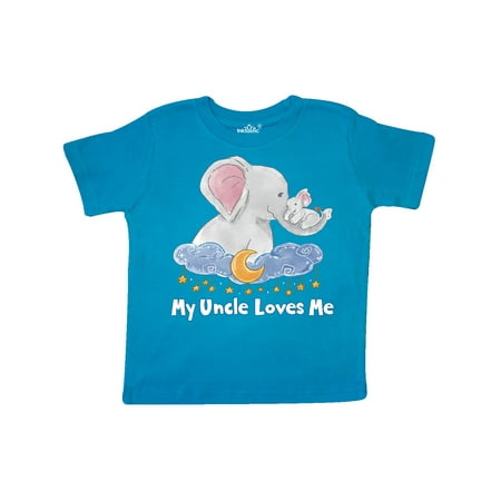 Inktastic My Uncle Loves Me Cute Elephants Clouds Moon and Stars Gift Toddler Boy or Toddler Girl T-Shirt
Inktastic My Uncle Loves Me Cute Elephants Clouds Moon and Stars Gift Toddler Boy or Toddler Girl T-Shirt