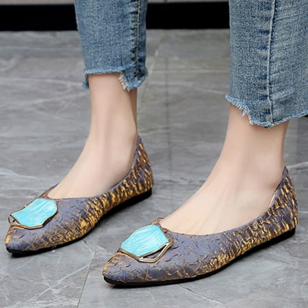 Spring And Summer Fashion Women Casual Shoes Cloth Shallow Mouth Flat Pointed Toe Low Heel
Spring And Summer Fashion Women Casual Shoes Cloth Shallow Mouth Flat Pointed Toe Low Heel