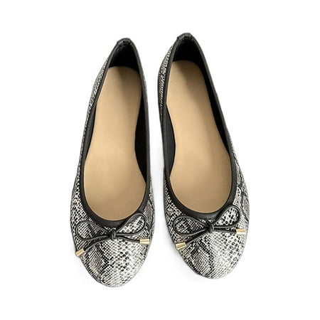 Lumento Womens Flats Snake Pattern Casual Shoe Slip On Flat Shoes Non-Slip Loafers Walking Bowknot Comfort Pumps Snake Pattern 9
Lumento Womens Flats Snake Pattern Casual Shoe Slip On Flat Shoes Non-Slip Loafers Walking Bowknot Comfort Pumps Snake Pattern 9