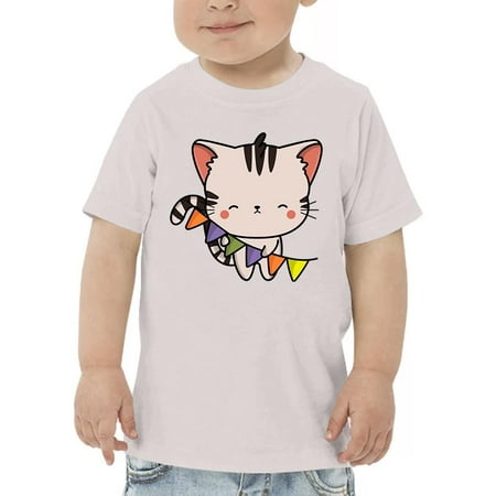 Cute Kittyboo With Colorful Flag T-Shirt Toddler -Image by Shutterstock 5 Toddler
Cute Kittyboo With Colorful Flag T-Shirt Toddler -Image by Shutterstock 5 Toddler