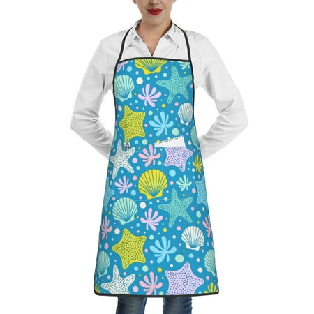 Rocae Starfish for Kitchen Aprons for Women Adjustable Cooking Kitchen Chef Apron for Men with Pockets
Rocae Starfish for Kitchen Aprons for Women Adjustable Cooking Kitchen Chef Apron for Men with Pockets