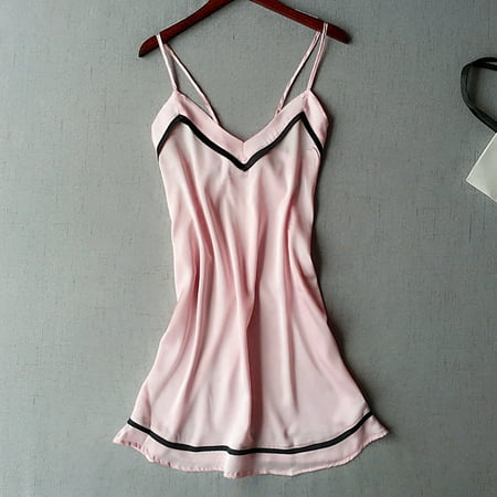 Pxiakgy intimates for women New Women Satin Teddy Lingerie Deep V One Piece Nightdress Underwear Pink + L
Pxiakgy intimates for women New Women Satin Teddy Lingerie Deep V One Piece Nightdress Underwear Pink + L