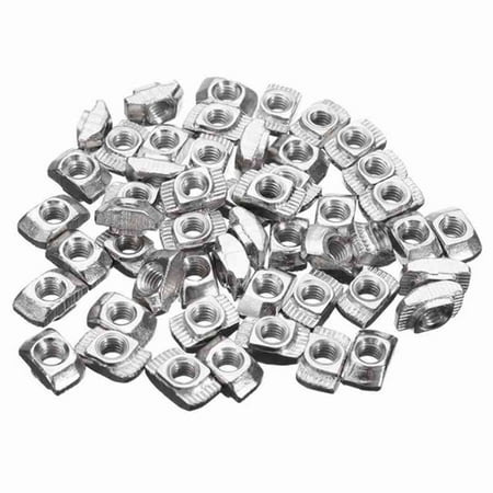 50pcs -20 T-Nut Female Thread T Slot Hammer Head Drop in Nut 50pcs Silver Tone
50pcs -20 T-Nut Female Thread T Slot Hammer Head Drop in Nut 50pcs Silver Tone