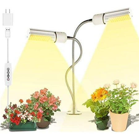 Grow Lights for Indoor Plants Full Spectrum Elaine 88W Auto ON/Off Plant Grow Light 3/6/12H Timing Sunlike Grow Lamp for Succulents and Seed Starting 
Grow Lights for Indoor Plants Full Spectrum Elaine 88W Auto ON/Off Plant Grow Light 3/6/12H Timing Sunlike Grow Lamp for Succulents and Seed Starting