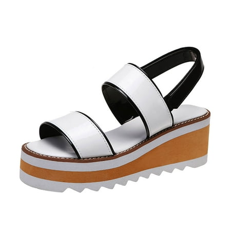 TAIAOJING Women s Sandals Wedge Heels Large Size Sandals Block Roman Platform Sandals Zapatillas
TAIAOJING Women s Sandals Wedge Heels Large Size Sandals Block Roman Platform Sandals Zapatillas