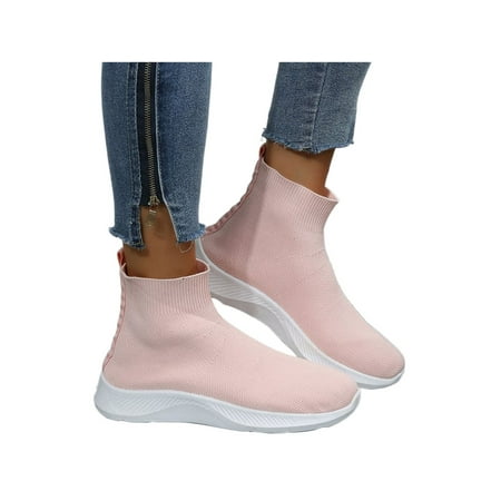 Lacyhop Women s Work Breathable Walking Shoes Mesh Knit Upper Ankle Boots Lightweight Slip On Pink 5.5
Lacyhop Women s Work Breathable Walking Shoes Mesh Knit Upper Ankle Boots Lightweight Slip On Pink 5.5