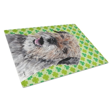 Caroline s Treasures SC9571LCB Border Terrier Lucky Shamrock St. Patrick s Day Glass Cutting Board Large 12H x 16W
Caroline s Treasures SC9571LCB Border Terrier Lucky Shamrock St. Patrick s Day Glass Cutting Board Large 12H x 16W