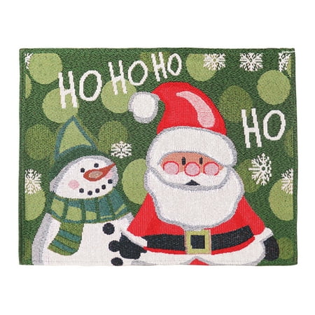 Christmas Knitted Cloth Santa Claus Decorative Placemat Cartoon Doll Insulation Pad 4Pcs Placemat
Christmas Knitted Cloth Santa Claus Decorative Placemat Cartoon Doll Insulation Pad 4Pcs Placemat