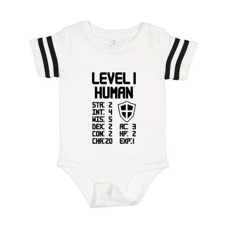 Inktastic Level 1 Human Gift Baby Boy or Baby Girl Bodysuit