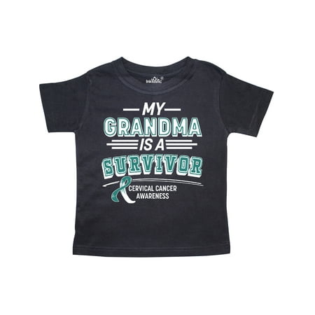 Inktastic My Grandma is a Survivor Cervical Cancer Awareness Gift Toddler Boy or Toddler Girl T-Shirt
Inktastic My Grandma is a Survivor Cervical Cancer Awareness Gift Toddler Boy or Toddler Girl T-Shirt