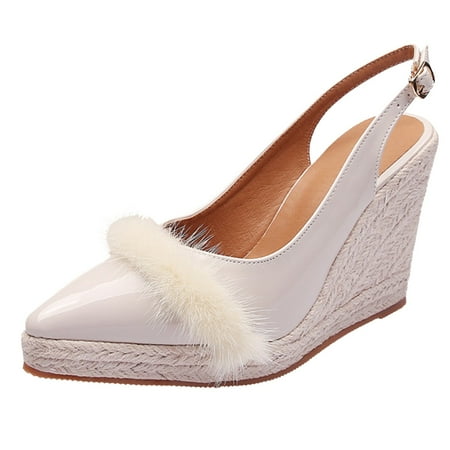 LIANGP Women s Sandals Summer New Wedge Heel Sandals Women Thick Sole Straw Woven Espadrilles Vintage Leather High Heel Ladies Footwear Women s Shoes Beige Size 7
LIANGP Women s Sandals Summer New Wedge Heel Sandals Women Thick Sole Straw Woven Espadrilles Vintage Leather High Heel Ladies Footwear Women s Shoes Beige Size 7