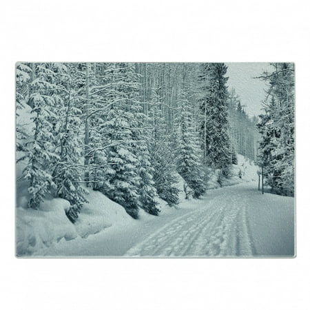 Winter Cutting Board Ski Themed Snowy Road Cold Parts of the World Footprints Colorado United States Decorative Tempered Glass Cutting and Serving Board Small Size Black White by Ambesonne
Winter Cutting Board Ski Themed Snowy Road Cold Parts of the World Footprints Colorado United States Decorative Tempered Glass Cutting and Serving Board Small Size Black White by Ambesonne
