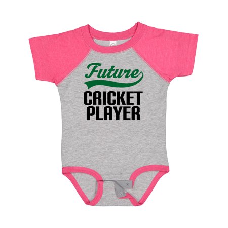 Inktastic Future Cricket Player Gift Baby Boy Bodysuit