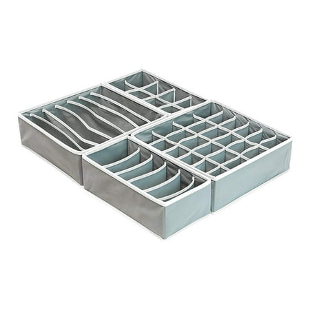 SunHLX 4Pcs/Set Houseware Underwear Bra Socks Organizer Drawer Divider Storage Box Case
SunHLX 4Pcs/Set Houseware Underwear Bra Socks Organizer Drawer Divider Storage Box Case