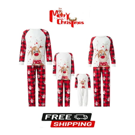 Gueuusu Christmas Pajamas for Family Matching Family Christmas Pajamas Set PJS Holiday Xmas Family Jammies Sleepwear
Gueuusu Christmas Pajamas for Family Matching Family Christmas Pajamas Set PJS Holiday Xmas Family Jammies Sleepwear
