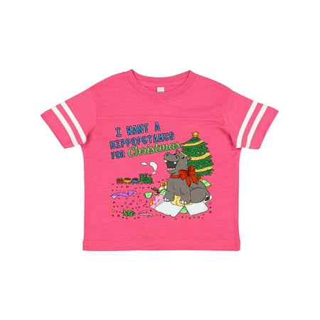 Inktastic I Want a Hippopotamus for Christmas Gift Toddler Boy or Toddler Girl T-Shirt
Inktastic I Want a Hippopotamus for Christmas Gift Toddler Boy or Toddler Girl T-Shirt
