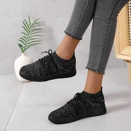 Lilgiuy Women Lace Up Sneakers Color Solid Color Shoes Plus Size Sports Casual Shoes Winter Clothes for 2022
Lilgiuy Women Lace Up Sneakers Color Solid Color Shoes Plus Size Sports Casual Shoes Winter Clothes for 2022