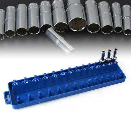 XWQ 1/4inch Socket Organizer Dual-side Orderly Arranging PP Professional Socket Holding Base for Workshop
XWQ 1/4inch Socket Organizer Dual-side Orderly Arranging PP Professional Socket Holding Base for Workshop