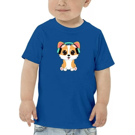 Corgi With Headsets T-Shirt Toddler -Image by Shutterstock 4 Toddler
Corgi With Headsets T-Shirt Toddler -Image by Shutterstock 4 Toddler