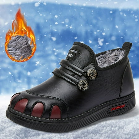 ZMHEGW Boots For Women Winter Snow Flat Non Slip Waterproof Low Top Slip On Warm Comtable Solid Color Boots Shoes
ZMHEGW Boots For Women Winter Snow Flat Non Slip Waterproof Low Top Slip On Warm Comtable Solid Color Boots Shoes