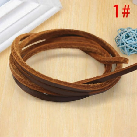 Leather Shoelaces Mens Boat Shoe Laces-Square Shoestring Leisure Bootl Y2U5 X1Z3