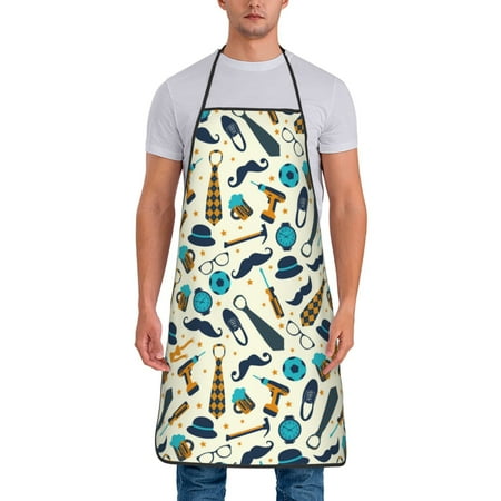Adjustable Bib Apron - Fathers day Waterdrop Resistant Cooking Apron Kitchen Aprons for Men Women
Adjustable Bib Apron - Fathers day Waterdrop Resistant Cooking Apron Kitchen Aprons for Men Women