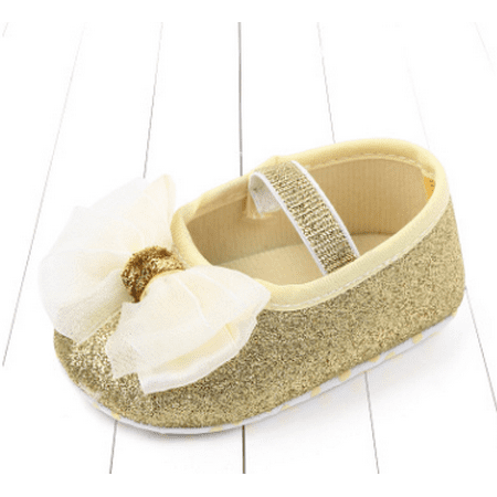 Baby Girls Mary Jane Flats Glitter Bowknot Princess Dress Shoes No-Slip First Walkers
Baby Girls Mary Jane Flats Glitter Bowknot Princess Dress Shoes No-Slip First Walkers