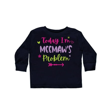 Inktastic Child Funny Today Im Meemaws Problem Gift Toddler Toddler Girl Long Sleeve T-Shirt
Inktastic Child Funny Today Im Meemaws Problem Gift Toddler Toddler Girl Long Sleeve T-Shirt