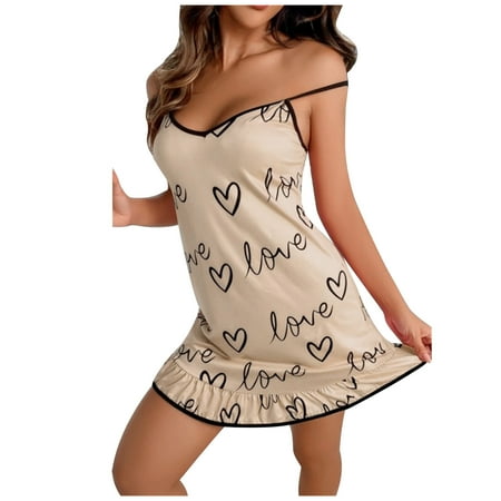 Women Lingerie Love Letter Printed Temptation Babydoll Underwear Sleepwear Camisole Nightdress womens sexy lingerie women s sexy lingerie lingerie for women sexy
Women Lingerie Love Letter Printed Temptation Babydoll Underwear Sleepwear Camisole Nightdress womens sexy lingerie women s sexy lingerie lingerie for women sexy