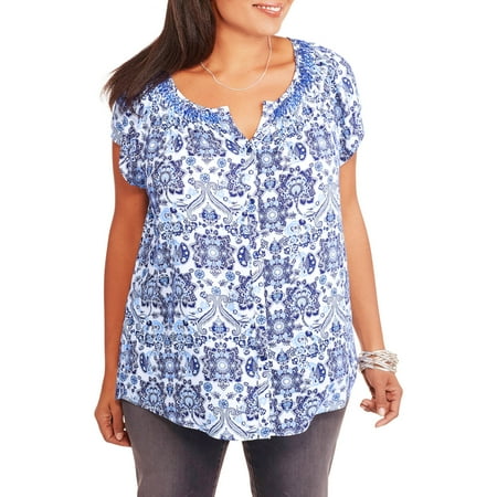 faded glory tops plus size