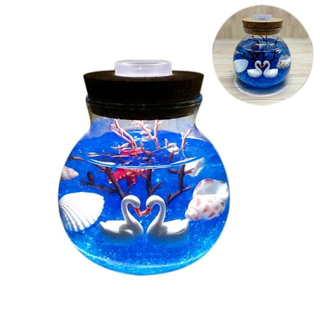 Night Light Beautiful Aquarium Diy Light Durable Swan Blue Sand Simulation Led Lamp s Day
Night Light Beautiful Aquarium Diy Light Durable Swan Blue Sand Simulation Led Lamp s Day