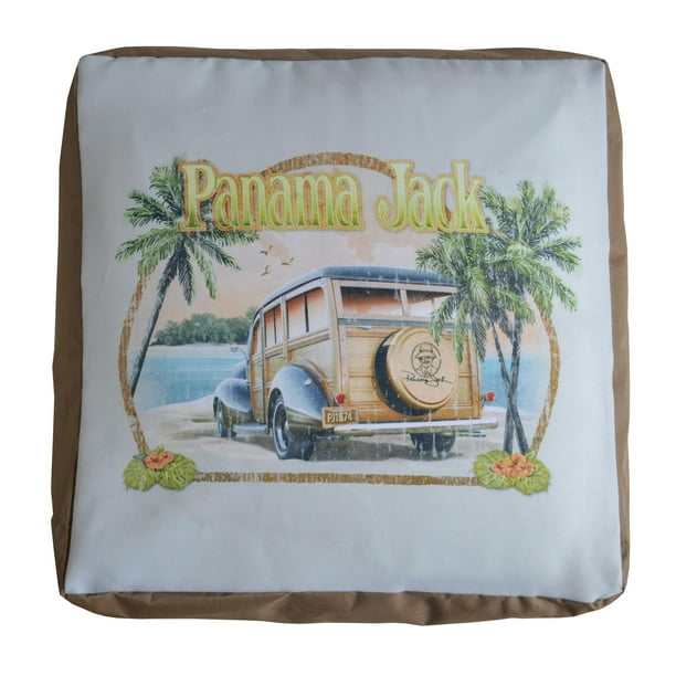 Panama Jack No Problems Pouf Ottoman