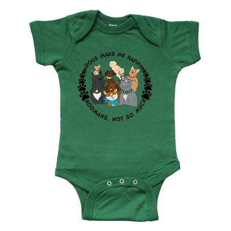 Inktastic Dogs Make Me Happy Hoomans Not So Much Gift Baby Boy or Baby Girl Bodysuit
Inktastic Dogs Make Me Happy Hoomans Not So Much Gift Baby Boy or Baby Girl Bodysuit