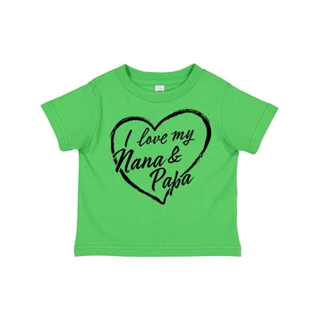 Inktastic I Love My Nana and Papa in Black Chalk Heart Gift Toddler Boy or Toddler Girl T-Shirt
Inktastic I Love My Nana and Papa in Black Chalk Heart Gift Toddler Boy or Toddler Girl T-Shirt