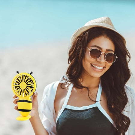 Herrnalise Cartoon Handheld Small Fan Portable USB Pocket Fan Small Bee Fan Home Eletronics
Herrnalise Cartoon Handheld Small Fan Portable USB Pocket Fan Small Bee Fan Home Eletronics