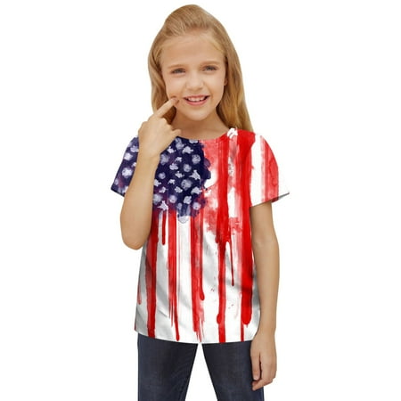 Girls Tank Tops Independence Day For Children Toddler 4th Of July 3D Graphic Printed Tees Boys Girls Novelty Short Sleeve T Shirts Unisex Casual Tops Girls Short Sleeve Kids Casual Soft Blouse
Girls Tank Tops Independence Day For Children Toddler 4th Of July 3D Graphic Printed Tees Boys Girls Novelty Short Sleeve T Shirts Unisex Casual Tops Girls Short Sleeve Kids Casual Soft Blouse