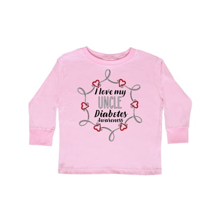 Inktastic I Love My Uncle- Diabetes Awareness Gift Toddler Boy or Toddler Girl Long Sleeve T-Shirt 
Inktastic I Love My Uncle- Diabetes Awareness Gift Toddler Boy or Toddler Girl Long Sleeve T-Shirt