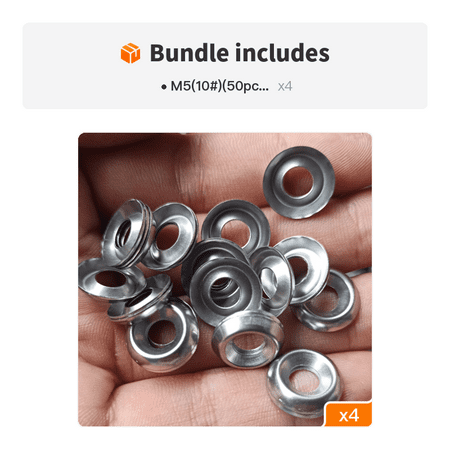 304 Stainless Steel Fisheye Washers Concave And Convex Curved Washers