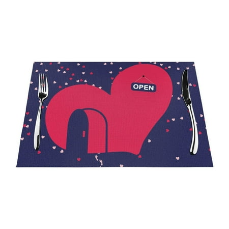 ZNDUO Placemats 1 PCS Heat Resistant Stain Resistant Woven PVC Insulation Placemats Durable Washable Elegant Table Mats for Dining-Welcome Footprints 18 x12
ZNDUO Placemats 1 PCS Heat Resistant Stain Resistant Woven PVC Insulation Placemats Durable Washable Elegant Table Mats for Dining-Welcome Footprints 18 x12
